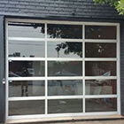 Aluminum and Glass Garage Doors Bellevue 